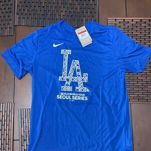 Nike Blue LA Seoul Series T-Shirt